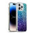 PLdesign Glitter Sparkles Aqua Blue Soft Gel Case for Apple iPhone 14 Pro Max & MagSafe