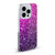 PLdesign Glitter Sparkles Purple Pink Soft Gel Case for Apple iPhone XR