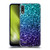 PLdesign Glitter Sparkles Aqua Blue Soft Gel Case for LG K22
