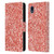 PLdesign Sparkly Coral Coral Sparkle Leather Book Wallet Case Cover For Samsung Galaxy A01 Core (2020)