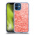 PLdesign Sparkly Coral Coral Sparkle Soft Gel Case for Apple iPhone 12 Mini