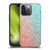 PLdesign Sparkly Coral Coral Pink Viridian Green Soft Gel Case for Apple iPhone 14 Pro