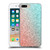 PLdesign Sparkly Coral Coral Pink Viridian Green Soft Gel Case for Apple iPhone 7 Plus / iPhone 8 Plus