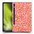 PLdesign Sparkly Coral Coral Sparkle Soft Gel Case for Samsung Galaxy Tab S8