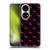 PLdesign Sparkly Flamingo Pink Pattern On Black Soft Gel Case for Huawei P50