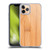 PLdesign Wood And Rust Prints Light Brown Bamboo Soft Gel Case for Apple iPhone 11 Pro
