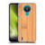 PLdesign Wood And Rust Prints Light Brown Bamboo Soft Gel Case for Nokia 1.4
