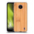 PLdesign Wood And Rust Prints Light Brown Bamboo Soft Gel Case for Nokia C10 / C20