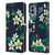 Frida Kahlo Flowers Plumeria Leather Book Wallet Case Cover For Nokia X30