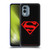Superman DC Comics Logos Black And Red Soft Gel Case for Nokia X30