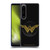 Wonder Woman Movie Logos Distressed Look Soft Gel Case for Sony Xperia 1 IV