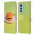 Pepino De Mar Foods Burger Leather Book Wallet Case Cover For Motorola Edge (2022)