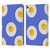 Pepino De Mar Patterns 2 Egg Leather Book Wallet Case Cover For Apple iPad 10.9 2022/2025
