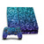 PLdesign Art Mix Aqua Blue Vinyl Sticker Skin Decal Cover for Sony PS4 Console & Controller