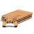 PLdesign Art Mix Light Brown Bamboo Vinyl Sticker Skin Decal Cover for Sony PS4 Pro Bundle