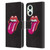The Rolling Stones Graphics Pink Tongue Leather Book Wallet Case Cover For OPPO Reno8 Lite