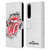 The Rolling Stones Licks Collection Distressed Look Tongue Leather Book Wallet Case Cover For Sony Xperia 1 IV