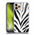 Grace Illustration Animal Prints Zebra Soft Gel Case for Apple iPhone 11 Pro