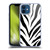 Grace Illustration Animal Prints Zebra Soft Gel Case for Apple iPhone 12 / iPhone 12 Pro