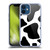 Grace Illustration Animal Prints Cow Soft Gel Case for Apple iPhone 12 Mini