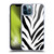 Grace Illustration Animal Prints Zebra Soft Gel Case for Apple iPhone 12 Pro Max