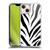 Grace Illustration Animal Prints Zebra Soft Gel Case for Apple iPhone 13