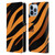 Grace Illustration Animal Prints Tiger Leather Book Wallet Case Cover For Apple iPhone 13 Pro Max