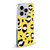 Grace Illustration Animal Prints Yellow Leopard Soft Gel Case for Apple iPhone 14