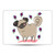 Grace Illustration Dogs Pug Vinyl Sticker Skin Decal Cover for Apple MacBook Pro 16" A2485