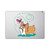 Grace Illustration Dogs Corgi Vinyl Sticker Skin Decal Cover for Microsoft Surface Book 2