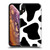 Grace Illustration Animal Prints Cow Soft Gel Case for Apple iPhone XR