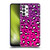 Grace Illustration Animal Prints Pink Leopard Soft Gel Case for Samsung Galaxy A32 (2021)