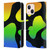 Grace Illustration Cow Prints Rainbow Leather Book Wallet Case Cover For Apple iPhone 13 Mini