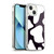 Grace Illustration Cow Prints Black And White Soft Gel Case for Apple iPhone 13