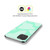 Grace Illustration Cow Prints Mint Green Soft Gel Case for Apple iPhone 13 Mini