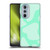 Grace Illustration Cow Prints Mint Green Soft Gel Case for Motorola Edge X30