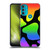 Grace Illustration Cow Prints Rainbow Soft Gel Case for Motorola Moto G71 5G