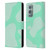 Grace Illustration Cow Prints Mint Green Leather Book Wallet Case Cover For OnePlus 9