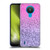 Monika Strigel Glitter Collection Lavender Pink Soft Gel Case for Nokia 1.4