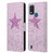 Monika Strigel Glitter Star Pastel Pink Leather Book Wallet Case Cover For Nokia G11 Plus