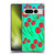 Grace Illustration Lovely Floral Red Tulips Soft Gel Case for Google Pixel 7 Pro