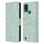 Monika Strigel Happy Daisy Mint Leather Book Wallet Case Cover For Nokia G11 Plus