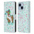 Grace Illustration Llama Birthday Leather Book Wallet Case Cover For Apple iPhone 14 Plus
