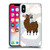 Grace Illustration Llama Pegasus Soft Gel Case for Apple iPhone X / iPhone XS