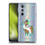 Grace Illustration Llama Birthday Soft Gel Case for Motorola Edge X30