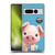 Animal Club International Faces Pig Soft Gel Case for Google Pixel 7 Pro