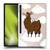 Grace Illustration Llama Pegasus Soft Gel Case for Samsung Galaxy Tab S8 Plus