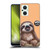 Animal Club International Faces Sloth Soft Gel Case for OPPO Reno8 Lite