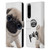 Animal Club International Faces Pug Leather Book Wallet Case Cover For Sony Xperia 1 IV