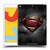 Justice League Movie Superman Logo Art Man Of Steel Soft Gel Case for Apple iPad 10.2 2019/2020/2021